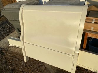 Free Twin bed frame (and mattress)