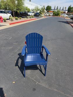 $65.00 Set of 2!!!! New 2 pcs Outdoor Patio Acacia Wood Adirondack Dining Chairs