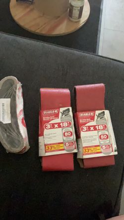 Sanding belts