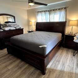 Ashley  Bed Sleigh Porter Collection 