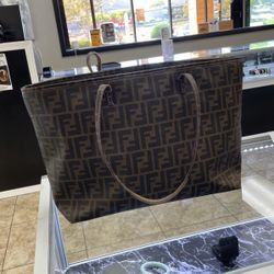 Fendi Zucca tote bag In Brown 