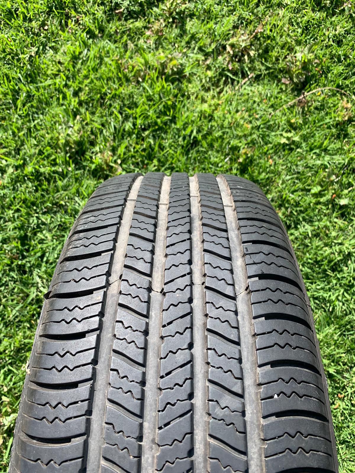 Single (1) Goodyear tire size 235/65/18 with 50% tread left on it Selling tire only no installation