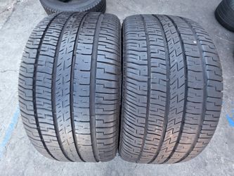 2 USED TIRES GOODYEAR 245/45/18