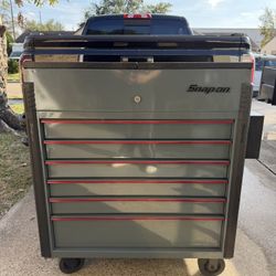 Snap-on rolling tool box