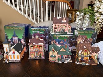 Lighted houses