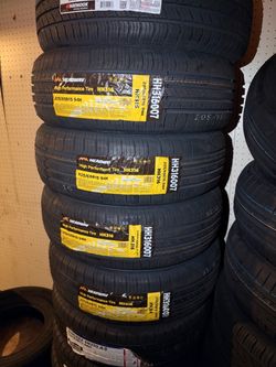 205/65R15 Headway 4 new tires installed and balanced