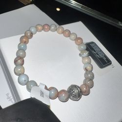 Samuel B - Stone + Silver Bracelet 