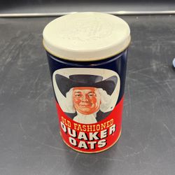 Vintage 1982 Old Fashioned Quaker Oats Collector’s Tin Limited Edition