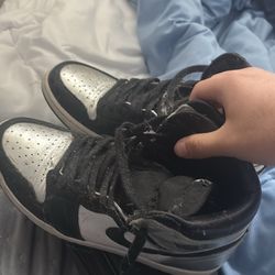 Jordan 1s Silvertoe