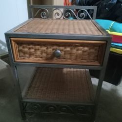 Wicker Table.