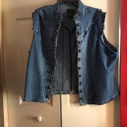 Blue Jean Vest