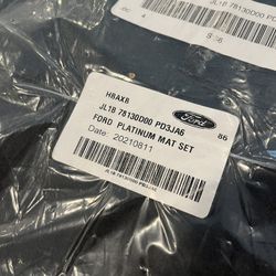 Ford Platinum Mat Set 4pack