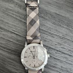 Burberry Swiss Chronograph Watch – Sapphire Crystal – $195 OBO