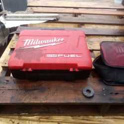 Milwaukee Drill In Sawzall case.