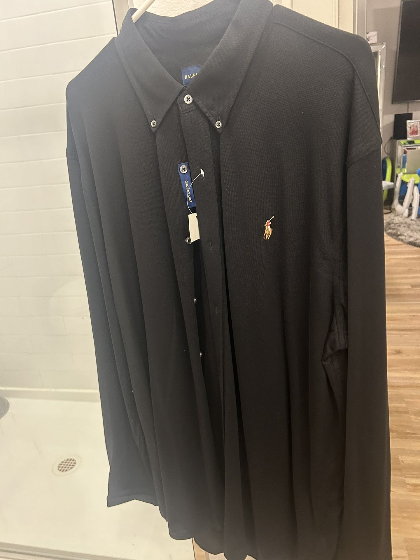 2 Black Ralph Lauren Long Sleeve . New Never Wear