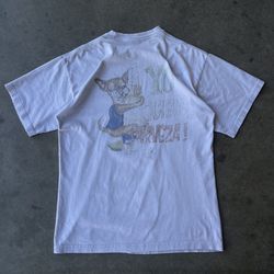 y2k skater baggy vintage funny graphic white phat farm tshirt