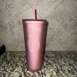 pink starbucks tumbler