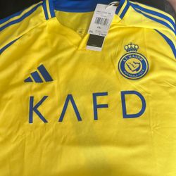 Adidas Al Nassr FC 24/25 Ronaldo Home Jersey