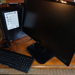 HP Pavilion Desktop510-a010 And Acer Monitor 