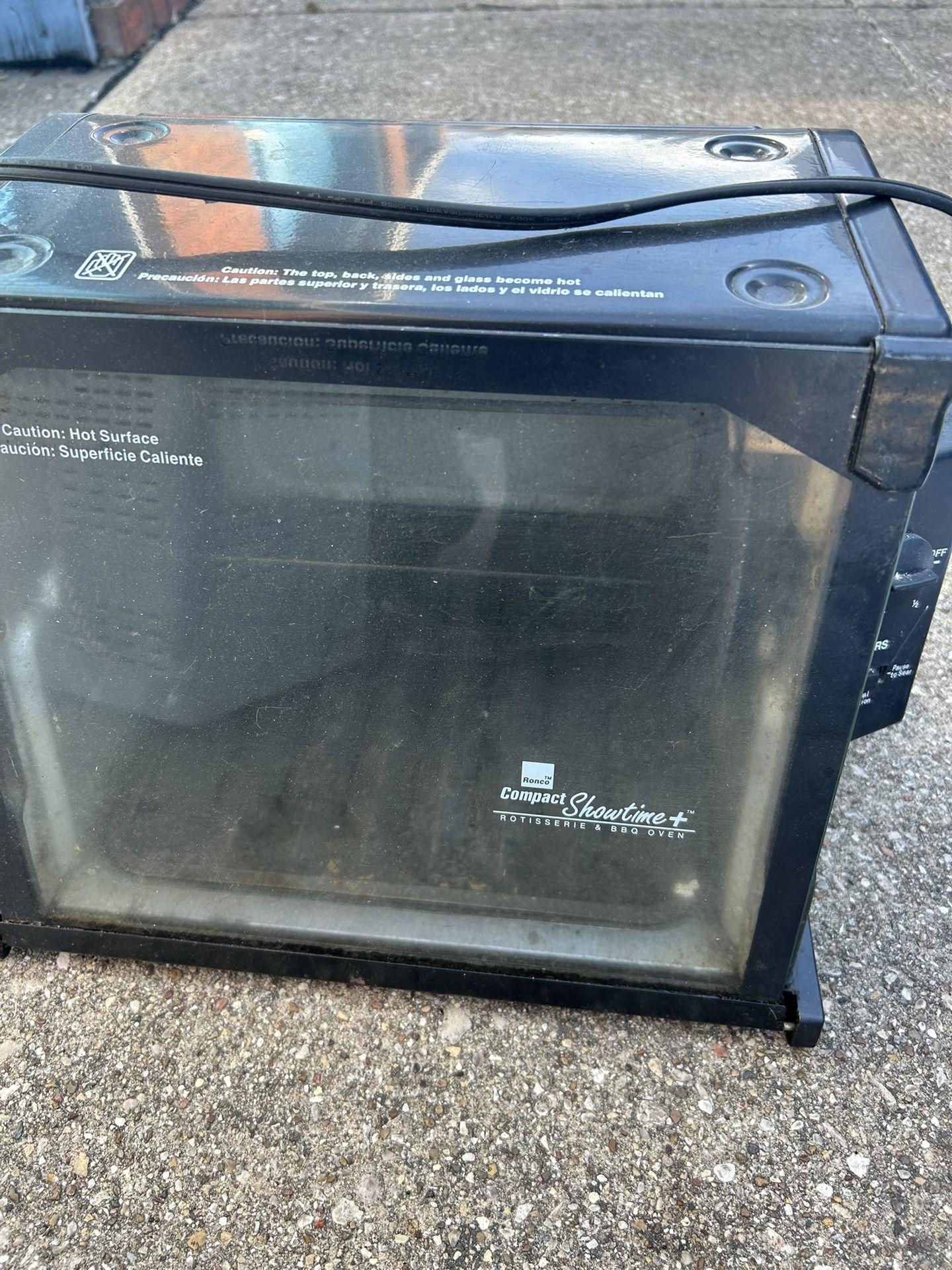 Rotisserie, Ceramic Griddle, Bread maker