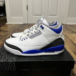 Racer Blue Jordan 3s