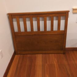 2 Oak Wood Pieces From A Futon