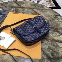 Blue Goyard Purse