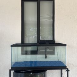 75gallon fish tank with stand (let me know if you want the one on the bottom )