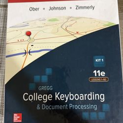 College Keyboarding Books