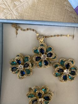 18k Gold Plated New Jewelry Set