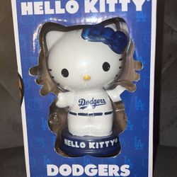 Hello Kitty Dodgers Bobble Head