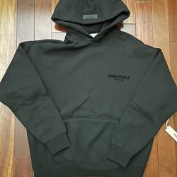 Essentials Black Hoodie 