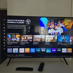 Vizio Smart HD TV 40" with 2 Controllers 