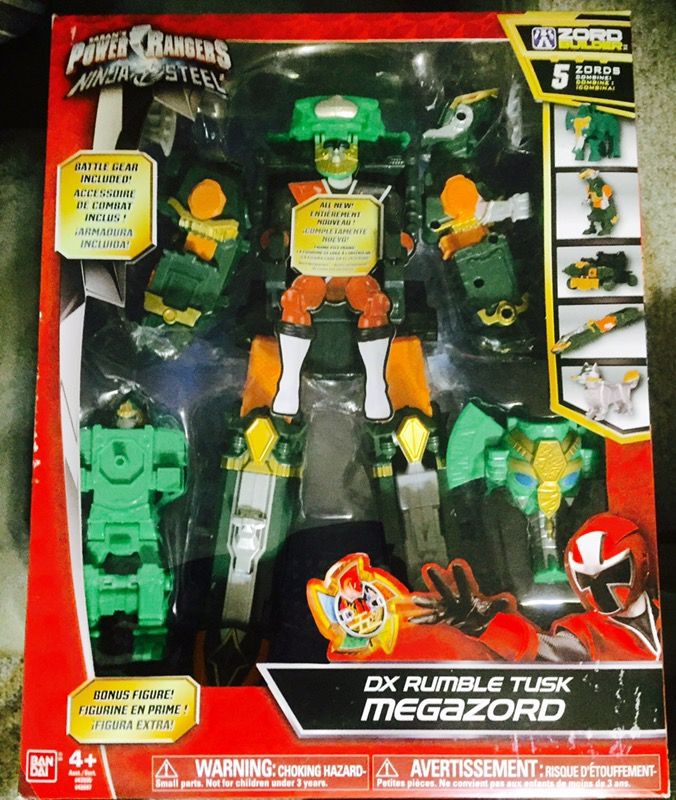 Dx rumble tusk megazord deals
