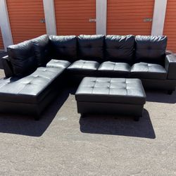 Black Sectional For Sale 