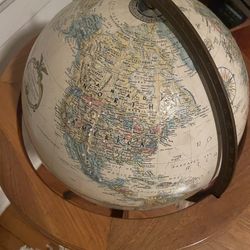 Replogle Globe on Wood Floor Stand