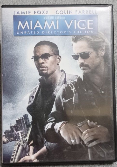 Miami Vice Movie DVD Show Jamie Foxx Colin Farrell Unrated Director's Cut