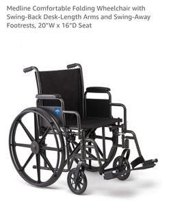 Medline Folding Wheelchair