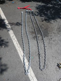 Chain and tensioner