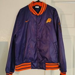 Nike Phoenix Suns City Edition Snap Bomber Jacket 