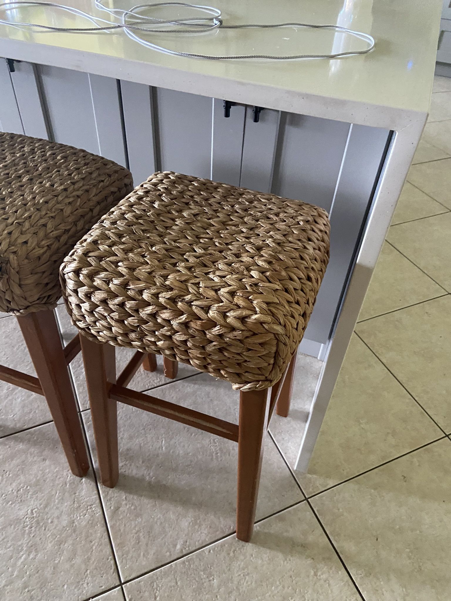 Wicker Stools