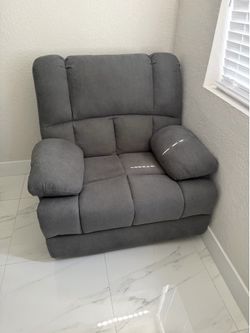 Grey Recliner
