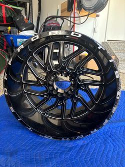 22x12 TIS OFF-ROAD 544BM Wheels