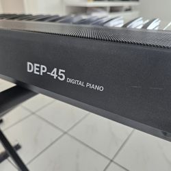 Donner DEP-45 Digital Piano Keyboard 88 Weighted keys + Stand and Sustain Pedal