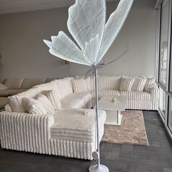 New In box 4pc Oversized Fluffy Sectional $10DOWN