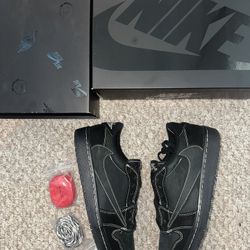 Nike Jordan 1 Og Travis Scott Low “Phantom” Size 9❤️‍🔥 (Worn 3x) ‼️