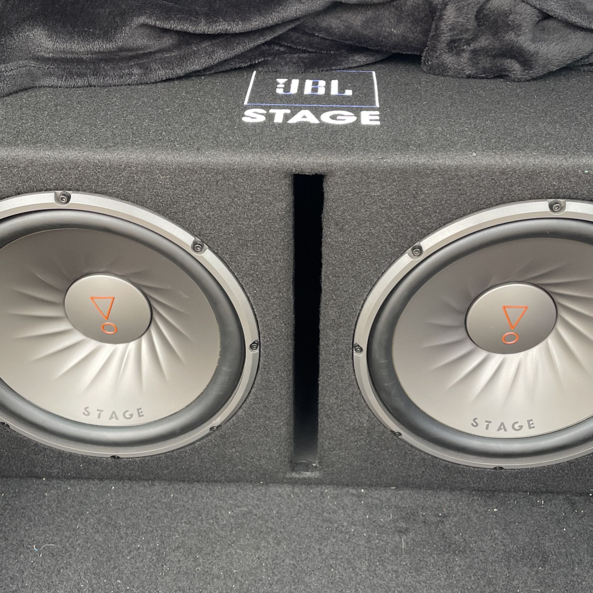 JBL 12 Subwoofers With Mono Amp
