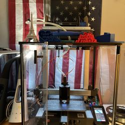Like New Any Cubic Kobra 3 Pro With 4 Spool Ace Printer For Multiple Colored Prints Don’t Ha E Fine 