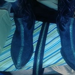 Botas de mantarraya con fajo