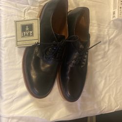 Frye Men’s Lace Up Leather Shoes - 10.5 Black